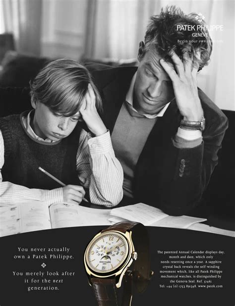 patek philippe advertisements